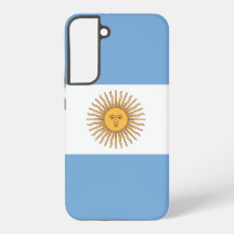 Samsung Galaxy S22 Plus Hülle Flagge von Argentini