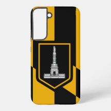Samsung Galaxy S22 Plus Hülle Flagge von Baltimore