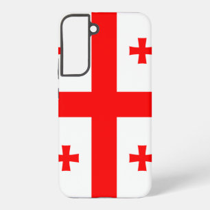 Samsung Galaxy S22 Plus Hülle Flagge von Georgien