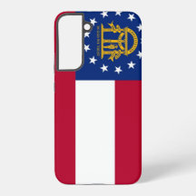 Samsung Galaxy S22 Plus Hülle Flagge von Georgien