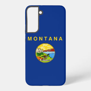 Samsung Galaxy S22 Plus Hülle Flagge von Montana
