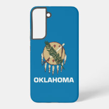Samsung Galaxy S22 Plus Hülle Flagge von Oklahoma