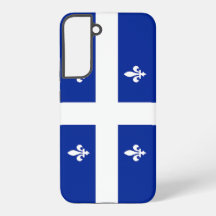 Samsung Galaxy S22 Plus Hülle Flagge von Québec