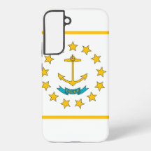 Samsung Galaxy S22 Plus Hülle Flagge von Rhode Isl