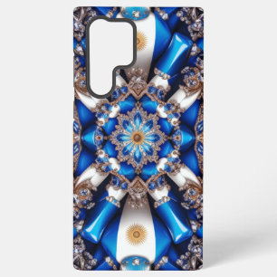 Samsung Galaxy S22 Ultra Case argentinische Farben Hülle