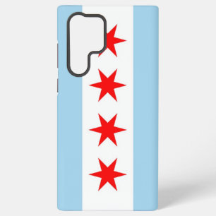 Samsung Galaxy S22 Ultra Case Flag von Chicago Hülle