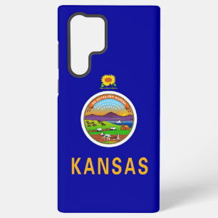 Samsung Galaxy S22 Ultra Case Flag von Kansas Hülle