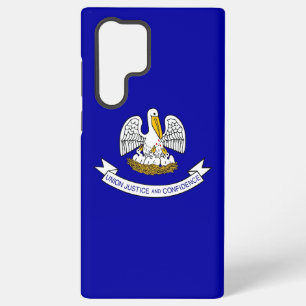 Samsung Galaxy S22 Ultra Case Flag von Louisiana Hülle