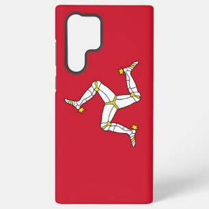 Samsung Galaxy S22 Ultra Case Isle of Man Flagge Hülle