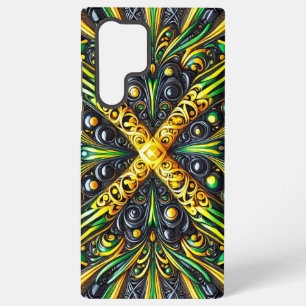 Samsung Galaxy S22 Ultra Case Jamaikanische Farben Hülle