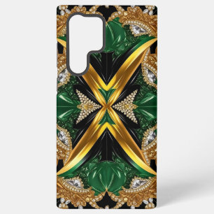 Samsung Galaxy S22 Ultra Case Jamaikanische Farben Hülle