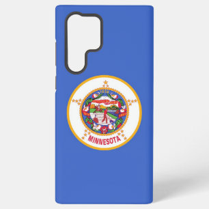 Samsung Galaxy S22 Ultra Case Minnesota Flag Hülle