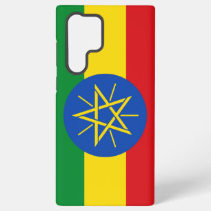 Samsung Galaxy S22 Ultra Case mit äthiopischer Fla Hülle