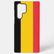 Samsung Galaxy S22 Ultra Case mit belgischer Flagg