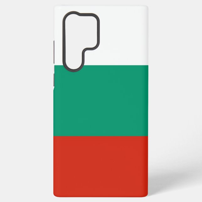 Samsung Galaxy S22 Ultra Case mit bulgarischer Fla Hülle (Rückseite)