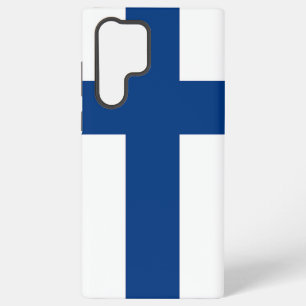 Samsung Galaxy S22 Ultra Case mit finnischer Flagg Hülle