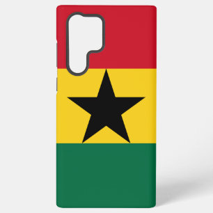 Samsung Galaxy S22 Ultra Case mit Ghana-Flagge Hülle