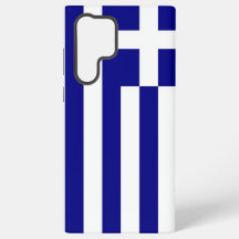 Samsung Galaxy S22 Ultra Case mit griechischer Fla