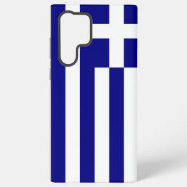 Samsung Galaxy S22 Ultra Case mit griechischer Fla Hülle