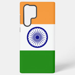Samsung Galaxy S22 Ultra Case mit indischer Flagge Hülle