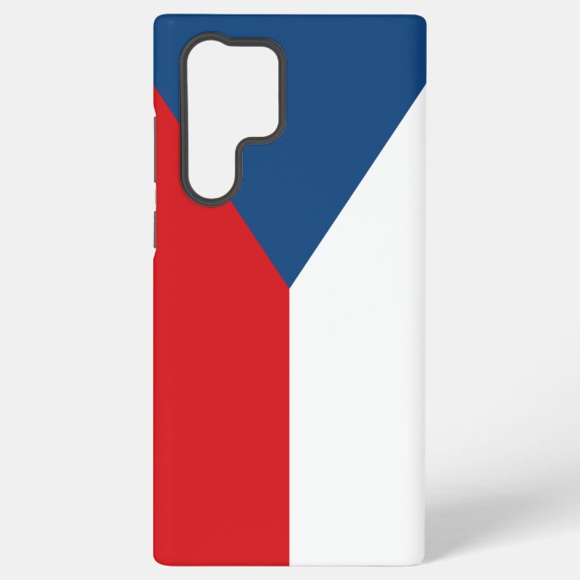 Samsung Galaxy S22 Ultra Case mit tschechischer Fl Hülle (Rückseite)