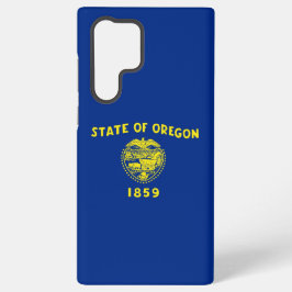 Samsung Galaxy S22 Ultra Case Oregon Flagge Hülle