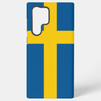 Samsung Galaxy S22 Ultra Case Schweden Flagge