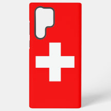 Samsung Galaxy S22 Ultra Case Schweiz Flagge