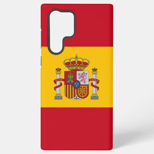 Samsung Galaxy S22 Ultra Case Spanien Flagge Samsung Galaxy Hülle (Rückseite)