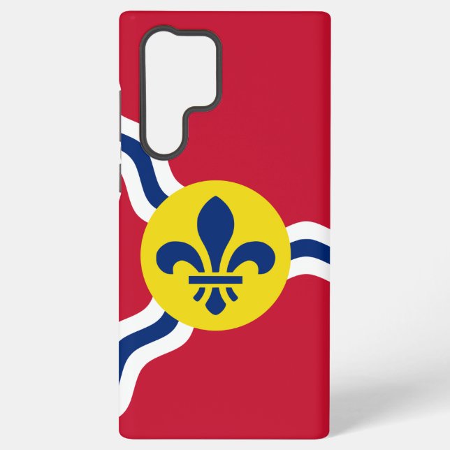 Samsung Galaxy S22 Ultra Case St. Louis Flag Samsung Galaxy Hülle (Rückseite)
