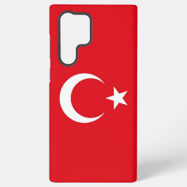 Samsung Galaxy S22 Ultra Case Türkei-Flagge Samsung Galaxy Hülle