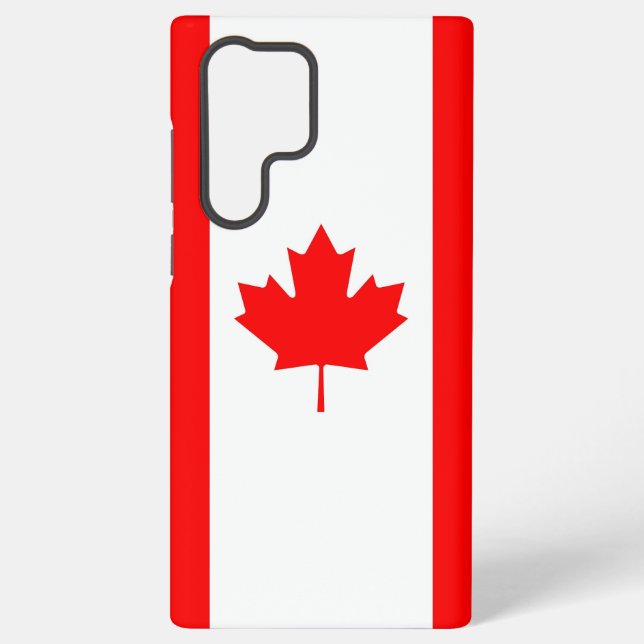 Samsung Galaxy S22 Ultra Case with Canada flag Hülle (Rückseite)