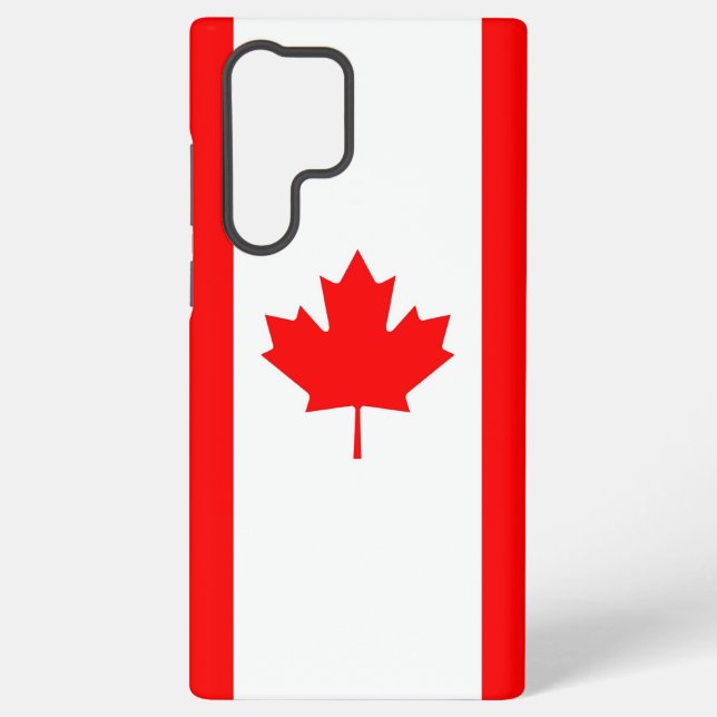 Samsung Galaxy S22 Ultra Case with Canada flag Samsung Galaxy Hülle (Rückseite)