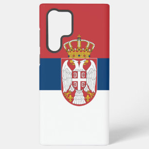 Samsung Galaxy S22 Ultra Coque avec drapeau serbe
