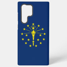 Samsung Galaxy S22 Ultra Hülle Flagge von Indiana