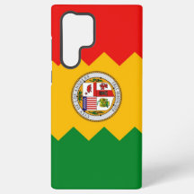 Samsung Galaxy S22 Ultra Hülle Flagge von Los Ange
