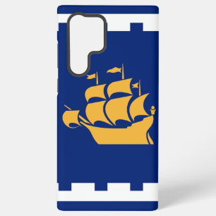 Samsung Galaxy S22 Ultra Hülle, Flagge von Québec Hülle