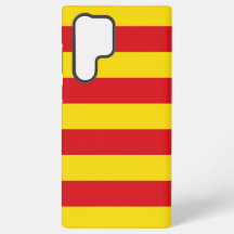 Samsung Galaxy S22 Ultra Hülle mit Flagge Kataloni