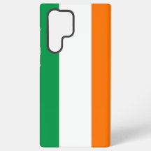 Samsung Galaxy S22 Ultra Hülle mit irischer Flagge