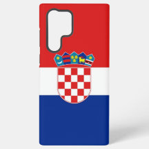 Samsung Galaxy S22 Ultra Hülle mit kroatischer Fla