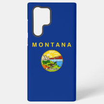 Samsung Galaxy S22 Ultra Hülle Montana-Flagge