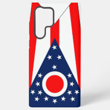 Samsung Galaxy S22 Ultra Hülle Ohio-Flagge