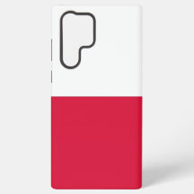 Samsung Galaxy S22 Ultra Hülle Polenflagge
