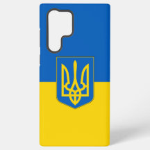 Samsung Galaxy S22 Ultra Hülle Ukraine-Flagge