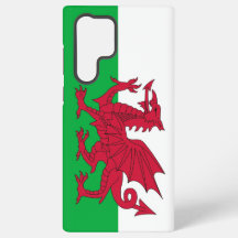Samsung Galaxy S22 Ultra Hülle Wales-Flagge
