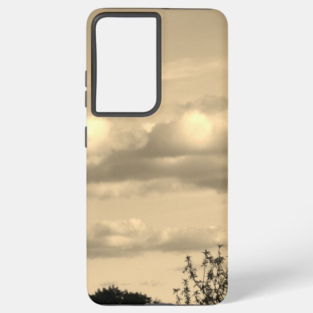 Samsung GalaxyS21 ultra case cooler Öko Stil Galaxy Hülle (Rückseite)