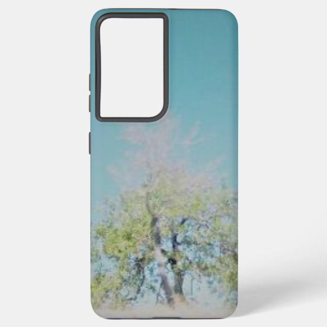 Samsung GalaxyS21 ultra case cooler Öko Stil Samsung Galaxy Hülle (Rückseite)