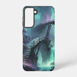 Samsung Phone Case: Höhlen auf dem Moonstone Samsung Galaxy Hülle