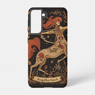 Samsung Phone Case Sagittarius Celestial Zodiac Galaxy Hülle