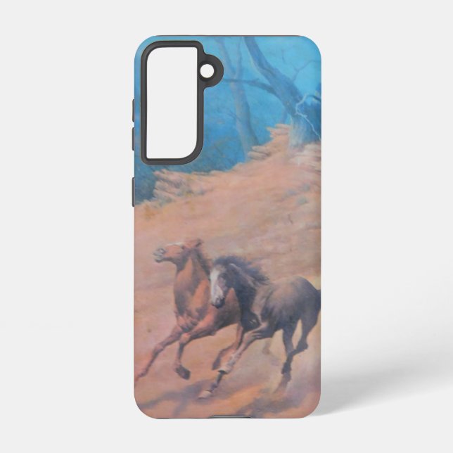 SAMSUNG S21 GALAXY Phone Case Samsung Galaxy Hülle (Rückseite)